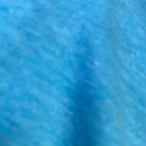 Light blue material sewing